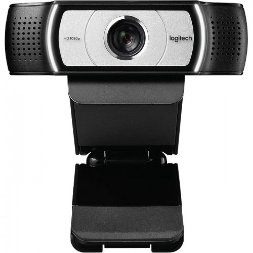 Logitech C930e 1080P HD Webcam–90° Wide-Angle Lens, H.264 Encoding, Microsoft Lync/Skype Certified–Business Webcam (Black)