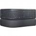 Logitech Ergo K860 Wireless Keyboard–Ergonomic Split Design, Logi Bolt Security, Multi-OS Bluetooth, Certified Comfort for Home/Office–Graphite