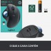 Logitech Ergo M575 Wireless Trackball Mouse, Control and Move Text, Black 910-005869
