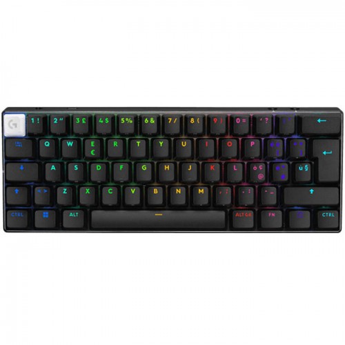 Logitech Pro X 60 Wireless 60% Gaming Keyboard-Optical Switches Black 920-011911