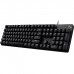 Logitech G413 SE Full-Size Mechanical Gaming Keyboard–Tactile Switches, RGB Backlit, Aircraft-Grade Aluminum, US International Qwerty–Black