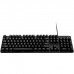 Logitech G413 SE Full-Size Mechanical Gaming Keyboard–Tactile Switches, RGB Backlit, Aircraft-Grade Aluminum, US International Qwerty–Black