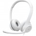 Logitech H390 USB Computer Headset With enhanced digital audio and in-line controls white 981-001286