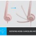 Logitech H390 USB Computer Headset With enhanced digital audio and in-line controls Rose 981-001281