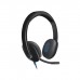Logitech H540 Wired Headset, Stereo Headphone with Noise-Cancelling Microphone