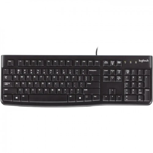 Logitech K120 Corded Keyboard Plug-and-Play USB Keyboard