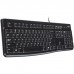 Logitech K120 Corded Keyboard Plug-and-Play USB Keyboard