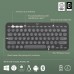 Logitech Pebble Keys 2 K380s, Multi-Device Bluetooth Wireless Keyboard with Customisable Shortcuts, Slim and Portable,