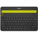 Logitech K480 Bluetooth Multi-Device Keyboard Switch typing between your computer, phone and tablet 920-006380