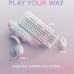 Logitech G713 Wired Mechanical Gaming Keyboard, With Lightsync RGB Lighting, Detachable Cable, English Layout, White Mist 920-010422