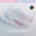 Logitech G715 Wireless Mechanical Gaming Keyboard, With Lightsync RGB, Lightspeed,  English US Layout, White Mist 920-010465