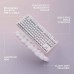Logitech G715 Wireless Mechanical Gaming Keyboard, With Lightsync RGB, Lightspeed,  English US Layout, White Mist 920-010465