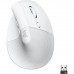 Logitech Lift Vertical Ergonomic Mouse Day-long comfort, great for small to medium-sized hands Off White 910-006475