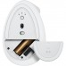 Logitech Lift Vertical Ergonomic Mouse Day-long comfort, great for small to medium-sized hands Off White 910-006475