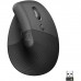 Logitech Lift Vertical Ergonomic Mouse Day-long comfort, great for small to medium-sized hands Graphite 910-006473