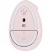 Logitech Lift Vertical Ergonomic Mouse Day-long comfort, great for small to medium-sized hands Pink 910-006478
