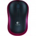 Logitech M185 Wireless Mouse, Red 910-002237/910-002240