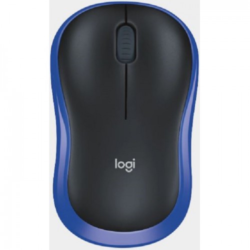 Logitech M185 Wireless Mouse Blue 910-002236