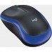 Logitech M185 Wireless Mouse Blue 910-002236