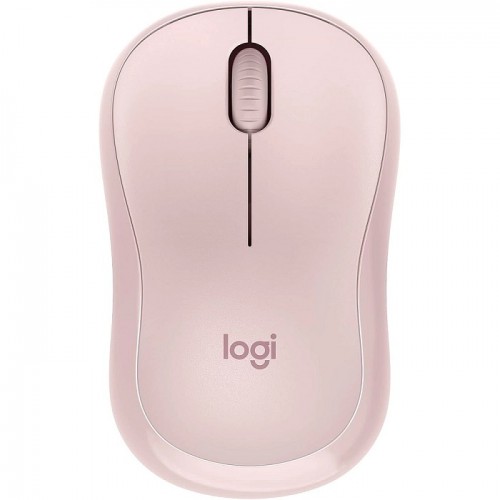 Logitech M240 Silent Bluetooth Mouse Rose–Wireless, Compact, 18-Month Battery, Silent Clicks, Multi-OS Compatibility, Smooth Tracking
