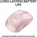Logitech M240 Silent Bluetooth Mouse Rose–Wireless, Compact, 18-Month Battery, Silent Clicks, Multi-OS Compatibility, Smooth Tracking