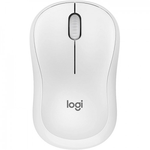 Logitech M240 Silent Bluetooth Mouse White–Wireless, Compact, 18-Month Battery, Silent Clicks, Multi-OS Compatibility, Smooth Tracking
