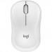 Logitech M240 Silent Bluetooth Mouse White–Wireless, Compact, 18-Month Battery, Silent Clicks, Multi-OS Compatibility, Smooth Tracking