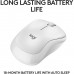 Logitech M240 Silent Bluetooth Mouse White–Wireless, Compact, 18-Month Battery, Silent Clicks, Multi-OS Compatibility, Smooth Tracking