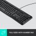Logitech MK120 Wired Keyboard and Mouse Combo, Black, 920-002546