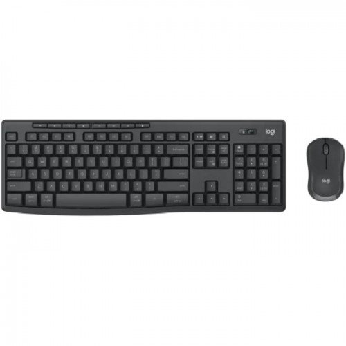Logitech MK370 Combo For Business Wireless Mouse Keyboard Duo–Logi Bolt USB Receiver, Bluetooth, and Global Compatibility for Windows, Mac, Chrome, and Linux, Graphite