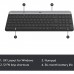 Logitech MK470 Slim Wireless Keyboard and Mouse Combo Ultra-slim, compact, and quiet wireless keyboard and mouse