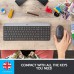 Logitech MK470 Slim Wireless Keyboard and Mouse Combo Ultra-slim, compact, and quiet wireless keyboard and mouse