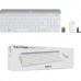 Logitech MK470 Slim Wireless Keyboard and Mouse Combo Ultra-slim, compact, and quiet wireless keyboard and mouse White 920-009205