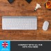 Logitech MK470 Slim Wireless Keyboard and Mouse Combo Ultra-slim, compact, and quiet wireless keyboard and mouse White 920-009205