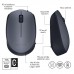 Logitech M170 Mouse Radio Optical Grey, Black 3 Buttons 910-004642