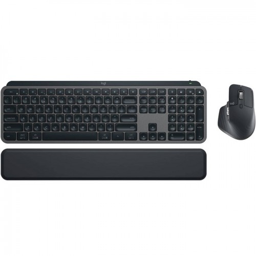 Logitech MX Keys Combo for Business Gen 2, MagSpeed, English-Arabic Layout, Wireless Connectivity, Black, 920-010934