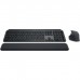 Logitech MX Keys Combo for Business Gen 2, MagSpeed, English-Arabic Layout, Wireless Connectivity, Black, 920-010934