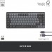 Logitech MX Mechanical Mini Wireless Keyboard For Mac Space Gray 920-101838