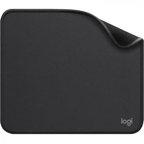 Logitech Mouse Pad - Studio Series, Computer Mouse Mat with Anti-Slip Rubber Base, Easy Gliding, Spill-Resistant Surface, Durable Materials, Portable, in a Fresh Modern Design, Graphite