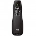 Logitech Wireless Presenter R400, Wireless Presentation Remote Clicker with Laser Pointer, Black