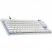 Logitech Pro X TKL Rapid Wired Gaming Keyboard- Analog Switches White 920-013242
