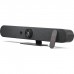 Logitech Rally Bar Mini All-in-One Webcam, Up to 4k Display Resolution, PTZ Camera, Zoom/Tilt/Pan, Graphite 960-001340