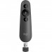 Logitech R500s Laser Presentation Remote Clicker with Dual Connectivity Bluetooth or USB for Powerpoint, Keynote, Google Slides, Wireless Presenter - Graphite