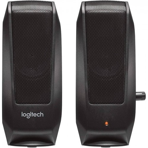 Logitech S120 Stereo Speakers Clear stereo sound Black 980-000012