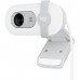 Logitech Brio 100 Full HD 1080p webcam with auto-light balance, integrated privacy shutter, and built-in mic White 960-001617
