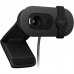 Logitech Brio 100 Full HD 1080p webcam with auto-light balance, integrated privacy shutter, and built-in mic Graphite 960-001585