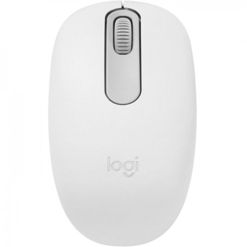 Logitech M196 Bluetooth Wireless Mouse, Compact and Portable Mouse for Laptops, Tablets and More, 12-Month Battery, Smooth Tracking, Compatible With PC and Mac, Windows and macOS - Off White