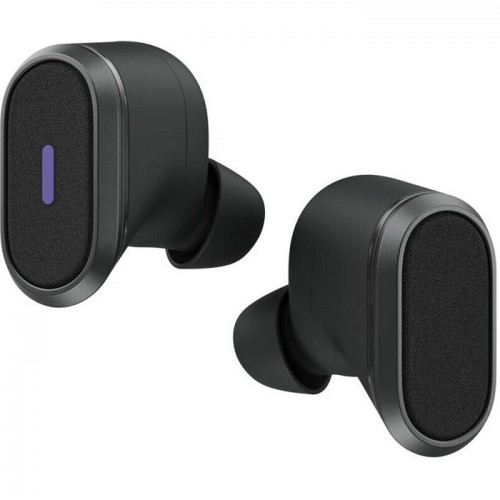 Logitech Zone True Wireless Bluetooth earbuds built for business with noise-canceling mic Graphite 985-001081