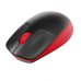 Logitech M190 Wireless Mouse, Red