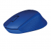 Logitech Wireless Mouse Slient Plus M330 Blue